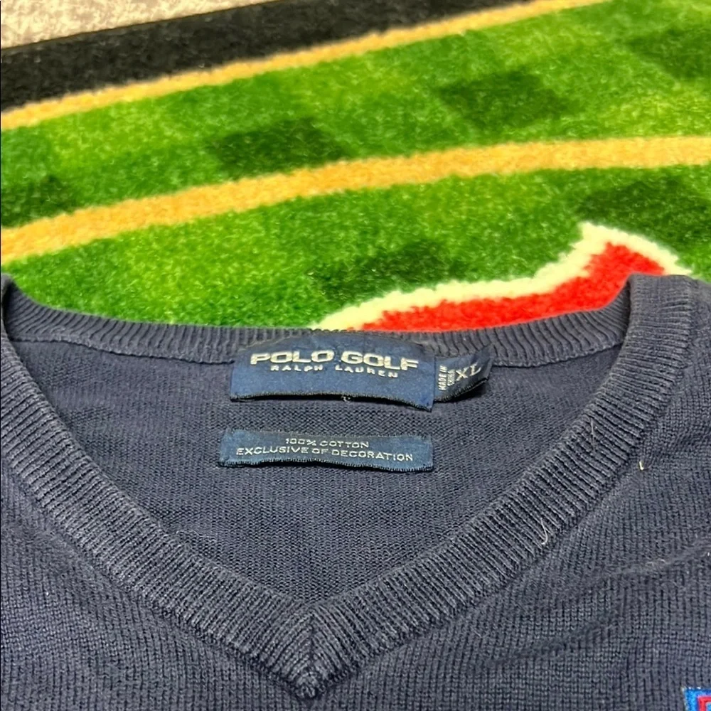 Polo Golf Ralph Lauren Vest Men’s XXL Navy Blue